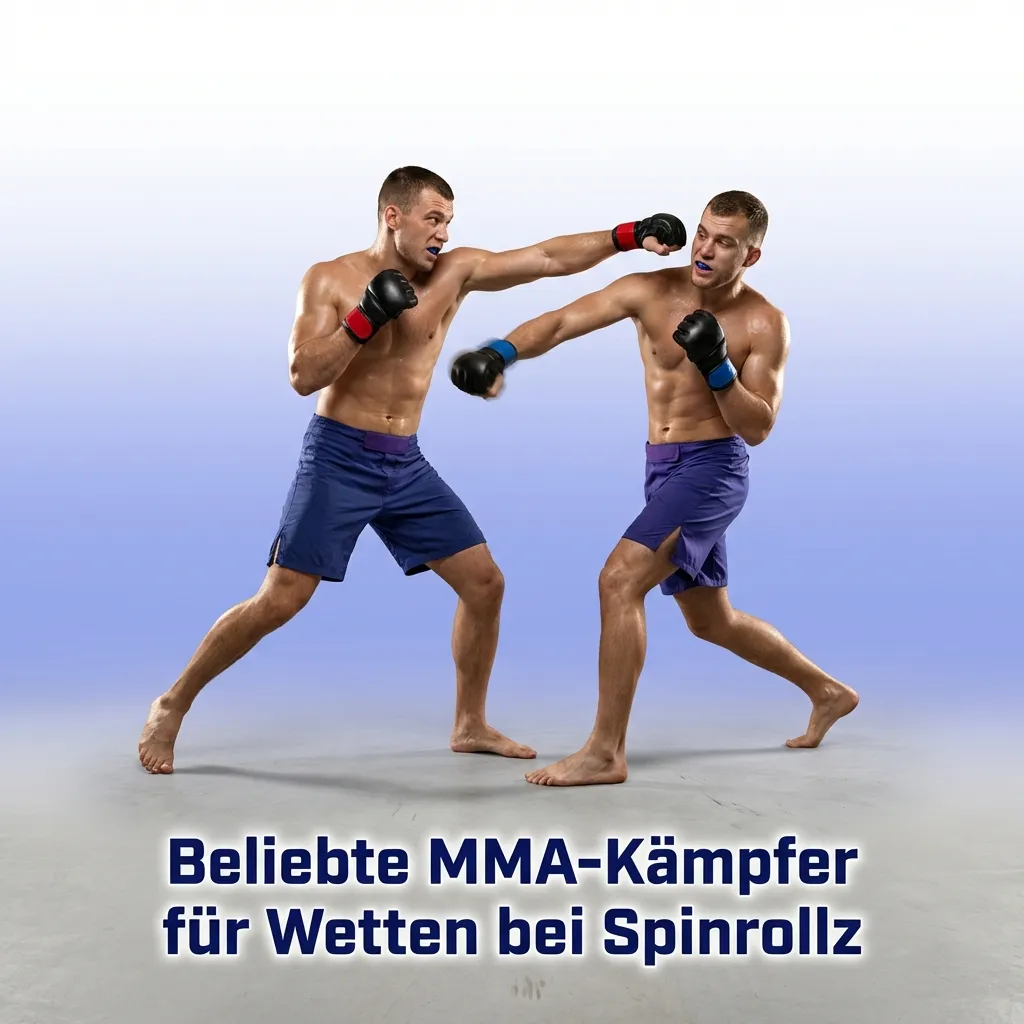 Top MMA fighters including Jon Jones, Islam Makhachev, and Alex Pereira popular for betting at Spinrollz platform