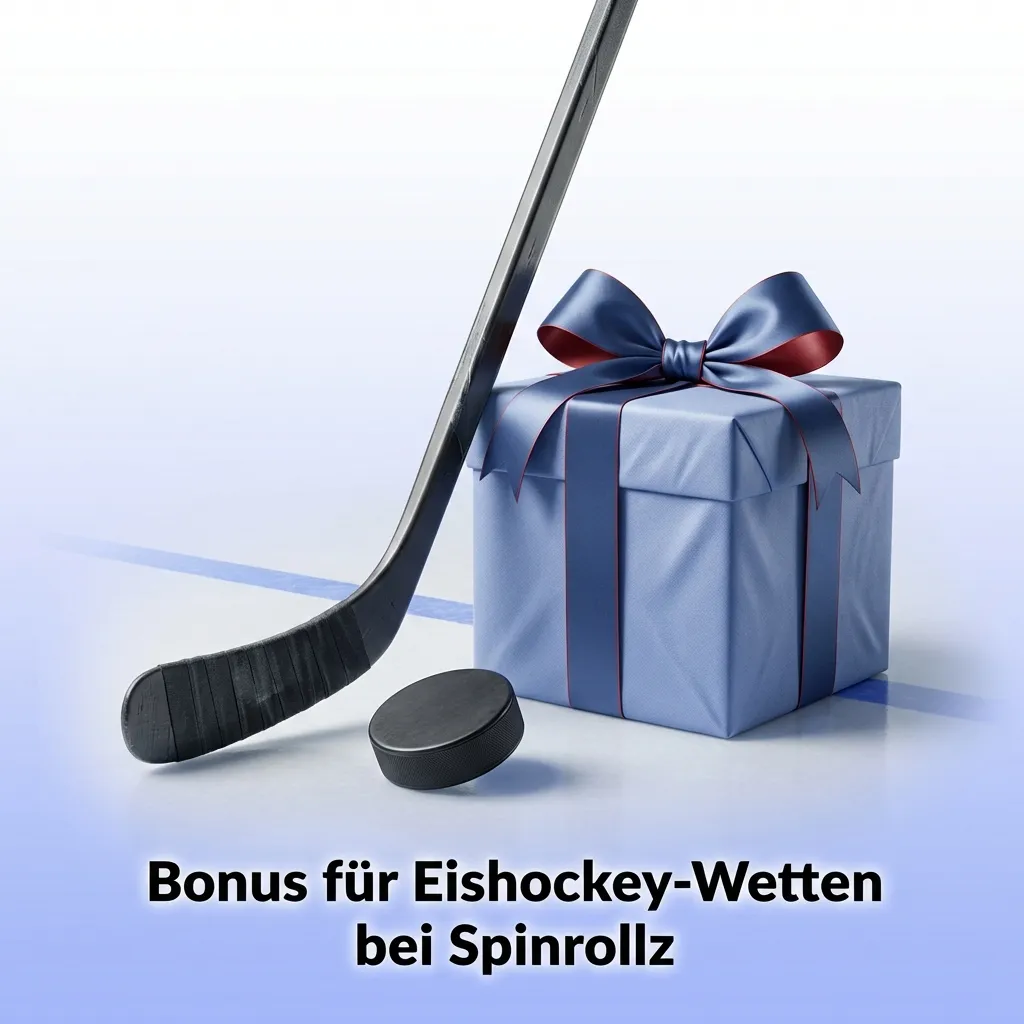 Spinrollz bietet 100% Einzahlungsbonus bis 500€ für Eishockey-Wetten auf DEL, NHL und internationale Turniere.