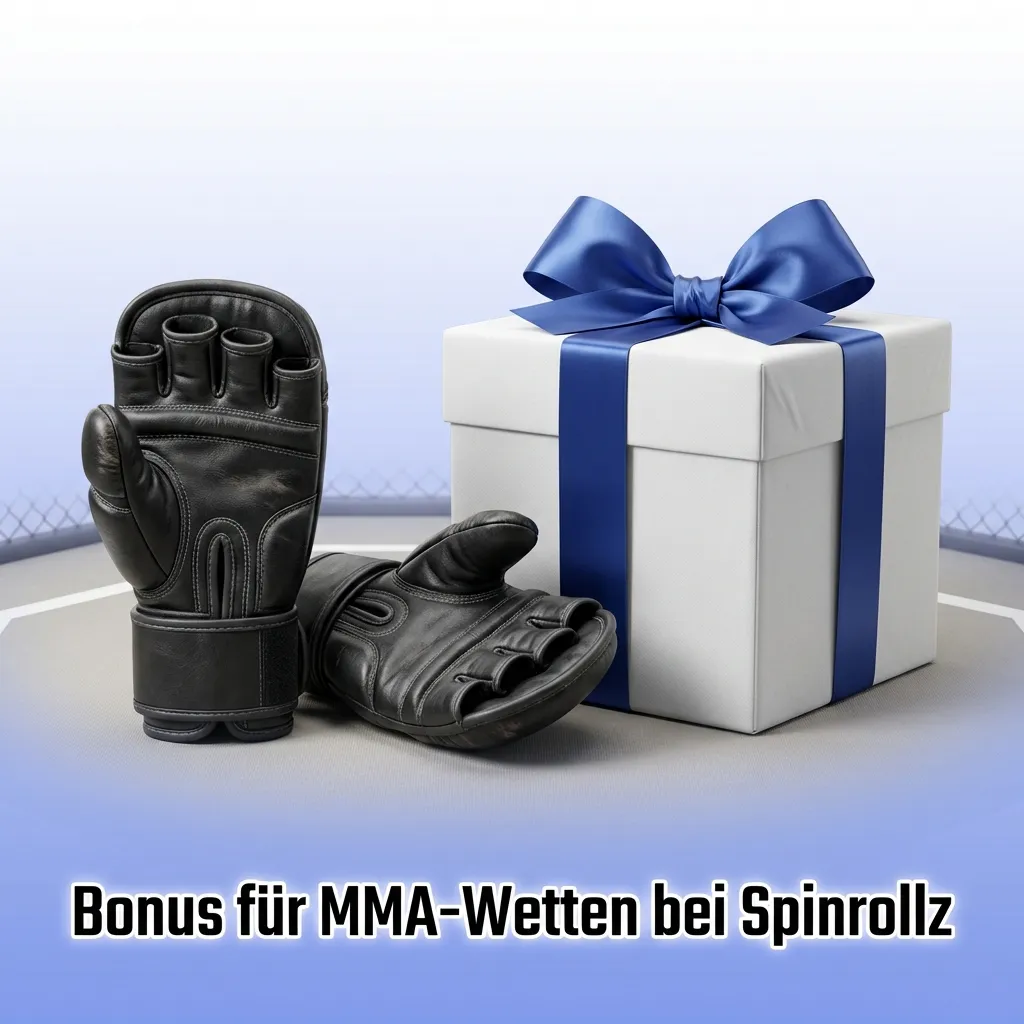 Spinrollz 100% Willkommensbonus bis 100€ für MMA-Wetten auf UFC und Bellator Kämpfe mit 5x Umsatzbedingung