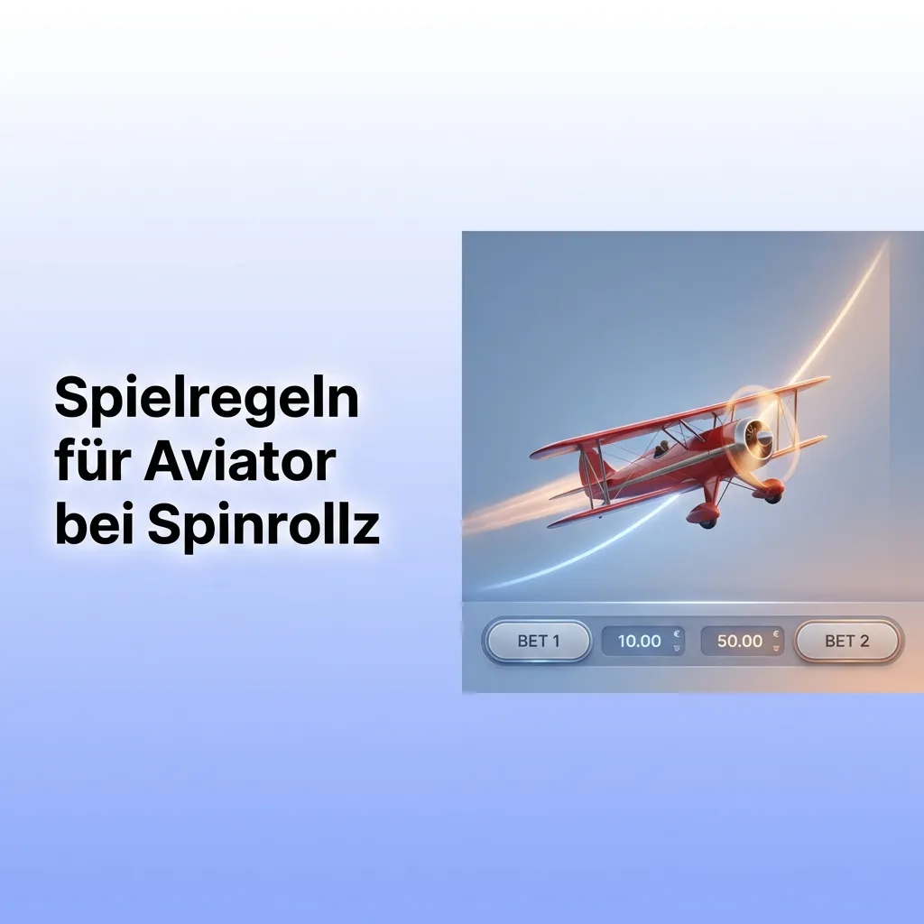 Aviator Spielregeln: Flugzeug steigt auf, Multiplikator wächst, Spieler entscheiden wann sie aussteigen bei Spinrollz