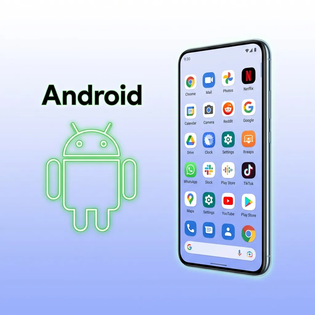 Android app installation guide showing APK download and setup steps for devices running Android 5.0 or higher