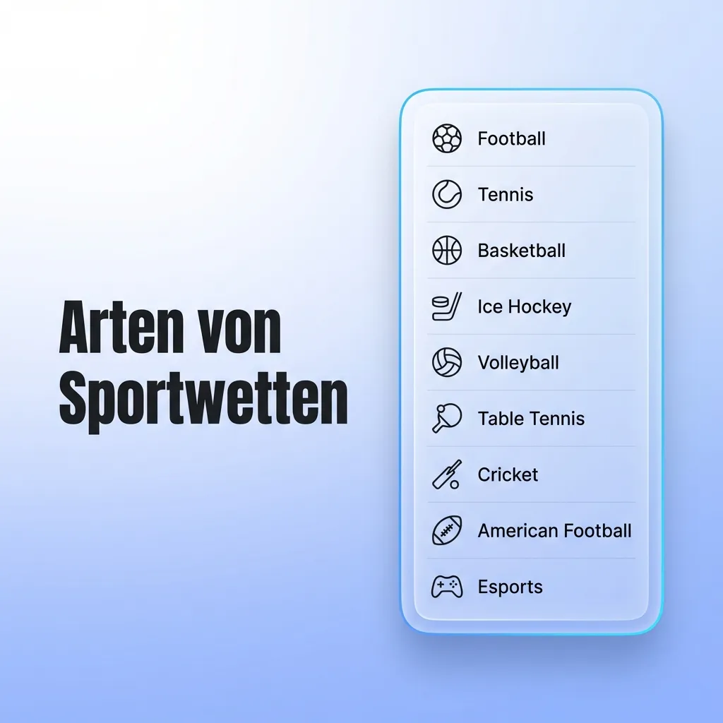 Collage showing popular sports betting options: football, tennis, basketball, and ice hockey equipment and action shots