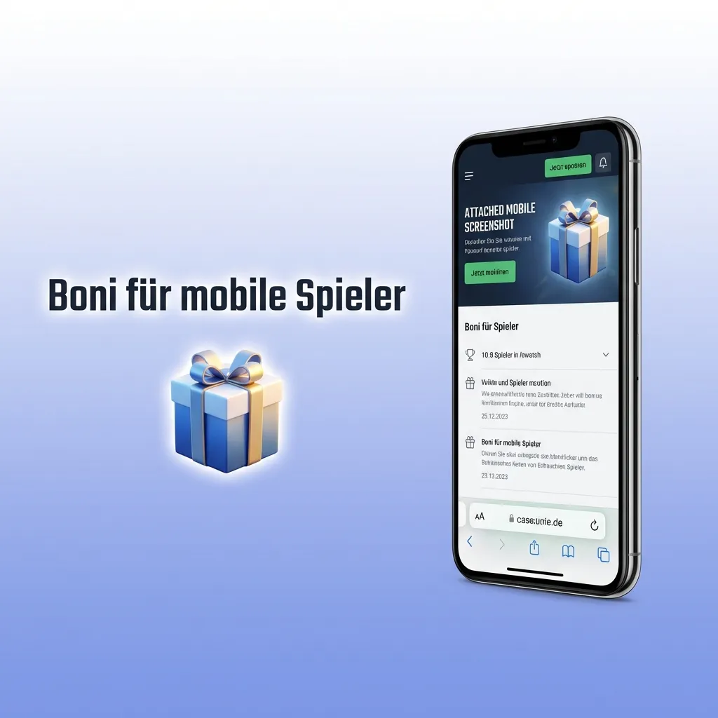 Mobile casino bonuses including welcome offer, deposit bonus, and free bet promotions available on smartphone app