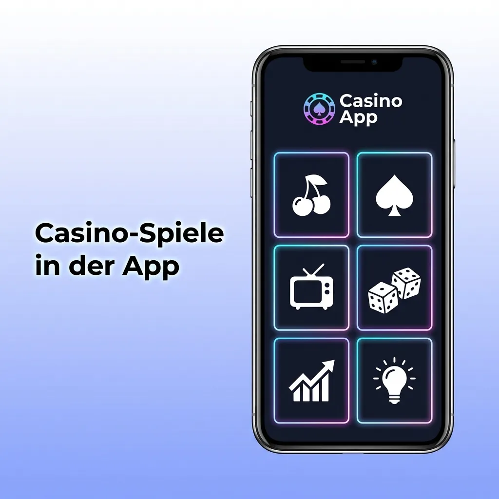 Spinrollz App displaying variety of casino games including slots, table games, and live dealer options on mobile