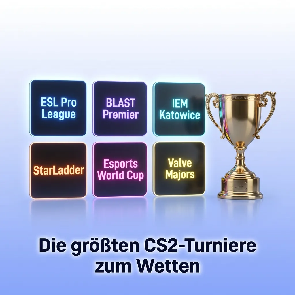 CS2 esports tournament logos and professional gaming competition scenes for betting opportunities
