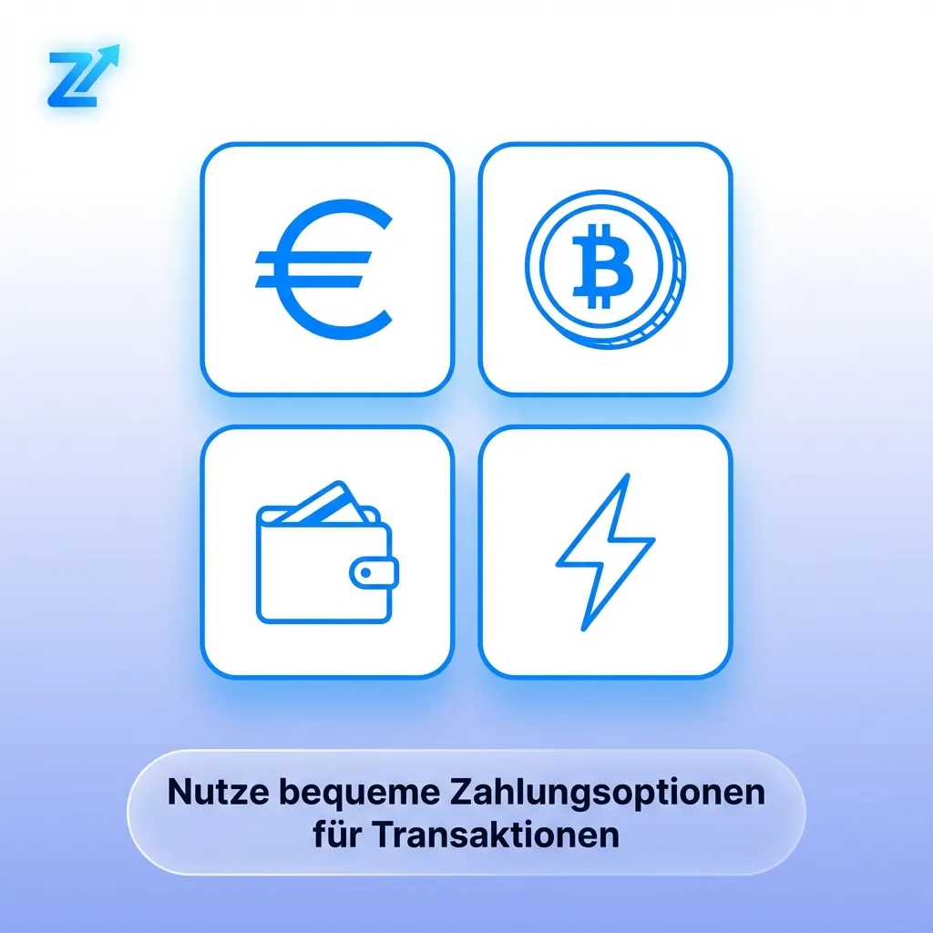 Spinrollz payment options including Bitcoin, Ethereum, Mastercard, and various cryptocurrencies for secure transactions