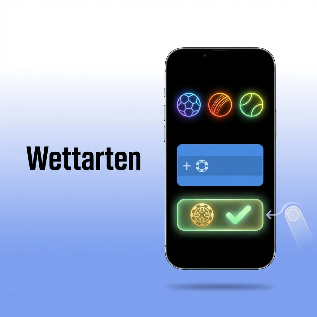 Illustration showing three betting types: single bet, system bet, and combination bet with icons and brief explanations.