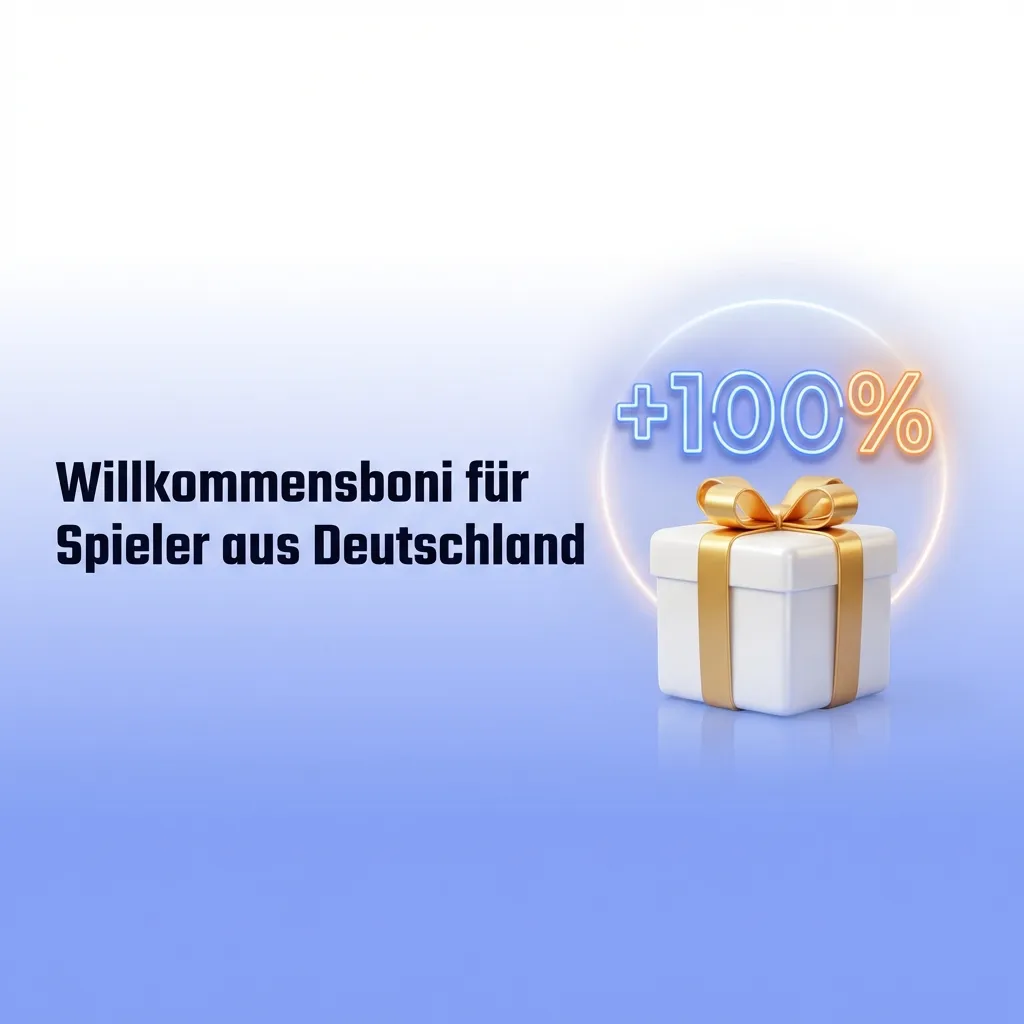 Welcome bonus offer for German players showing 100% up to 500€ plus 200 free spins for casino and sports betting