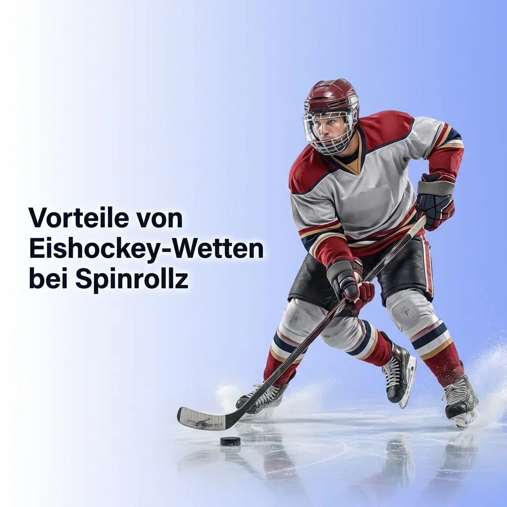 Eishockey-Wetten bei Spinrollz: Breite Marktauswahl, Live-Wetten, DEL/NHL-Abdeckung, schnelle Auszahlungen