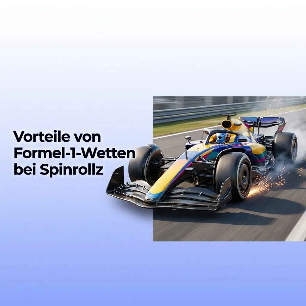 Spinrollz Formula 1 betting advantages including live racing bets, championship futures, and mobile app features
