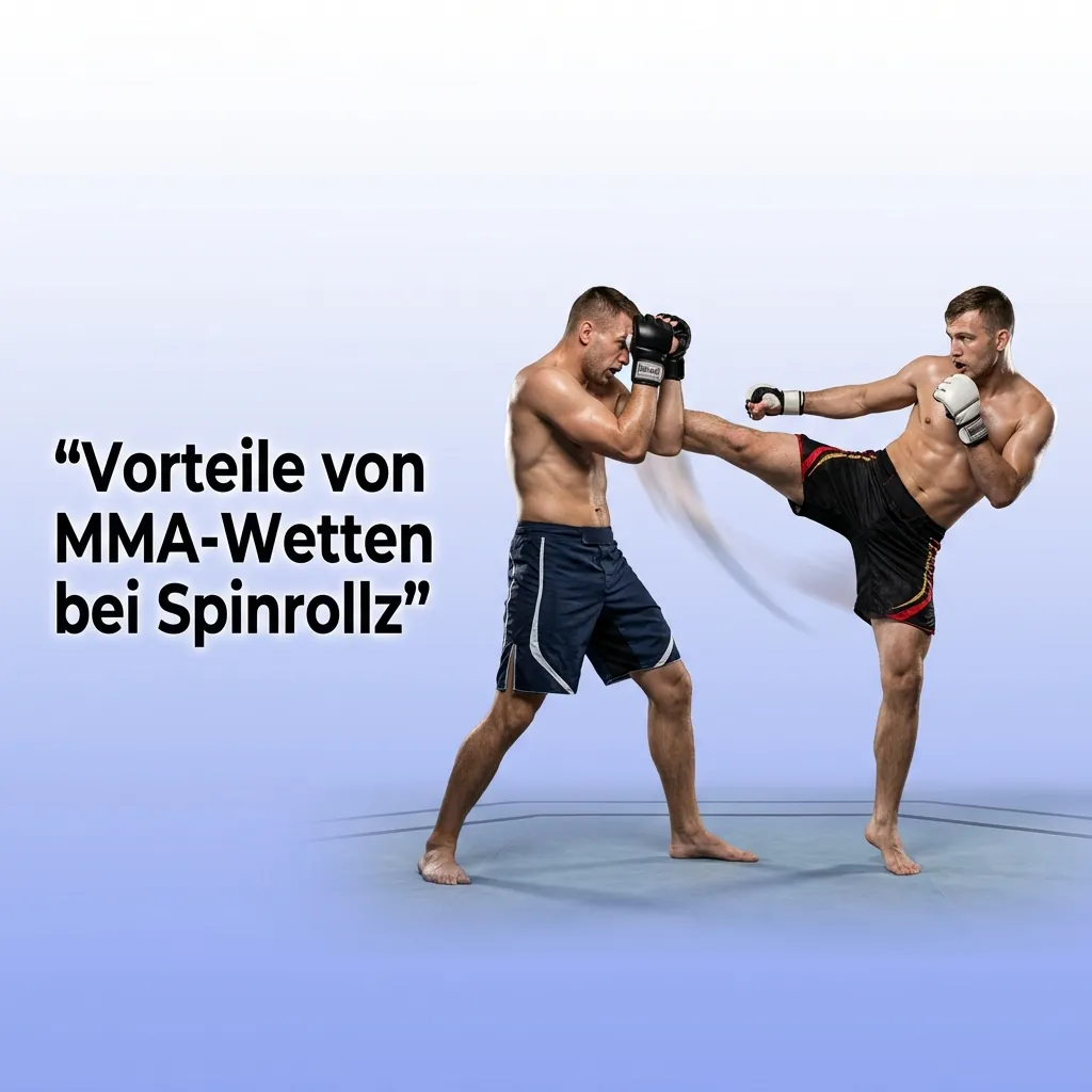 MMA-Wetten bei Spinrollz: umfangreiches Angebot, Live-Quoten, spezialisierte Märkte und deutsche Lizenz für sicheres Wetten