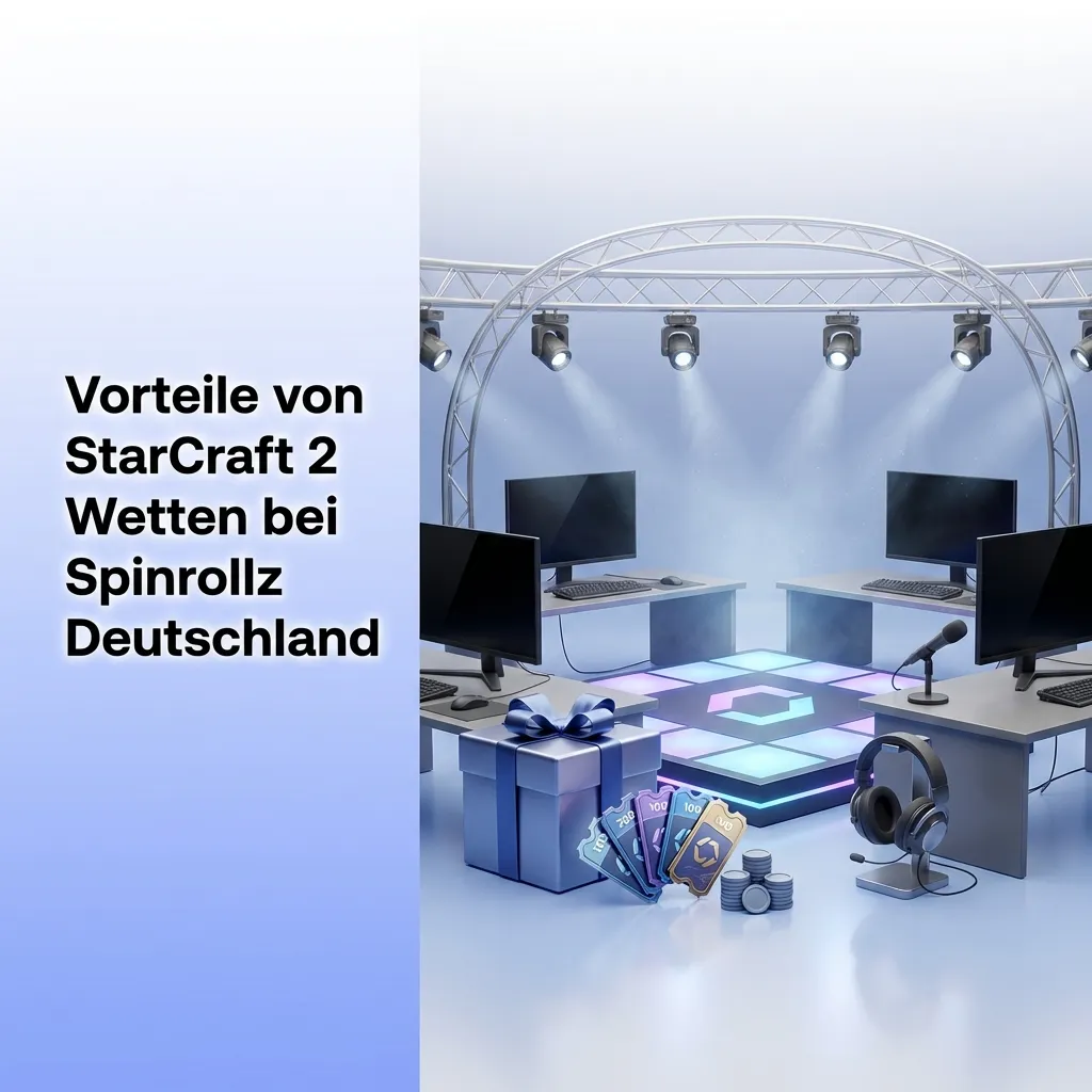 StarCraft 2 betting platform interface showing bonus offers and payment options for German players at Spinrollz