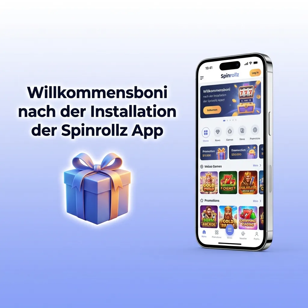 Spinrollz App welcome bonus: 100% up to €500 plus 200 free spins for new players with casino and sports betting offers