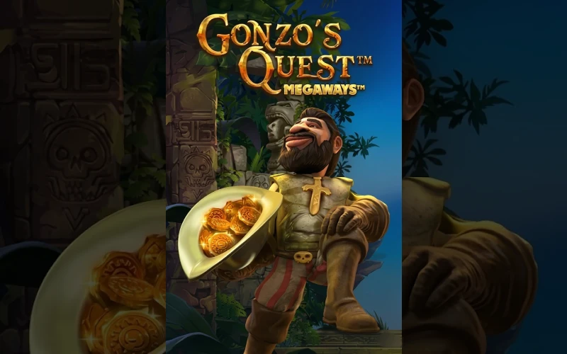 Begib dich auf Schatzsuche mit Gonzo’s Quest bei Spinrollz.