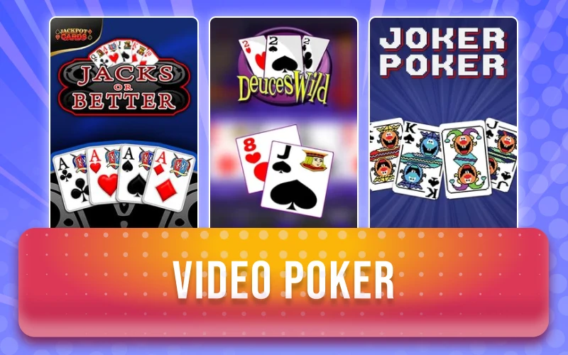 Nutze deine Strategie bei Video Poker im Spinrollz Casino online.