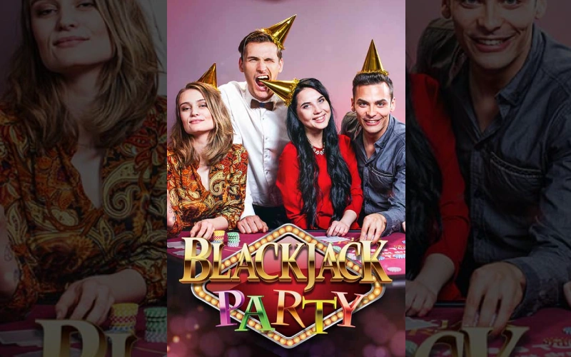 Genieße die beste Partystimmung am Tisch von Blackjack Party auf Spinrollz.