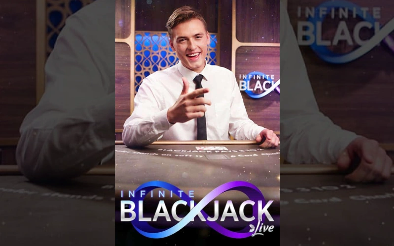 Sichere dir deinen Platz am Tisch von Infinite Blackjack auf Spinrollz.