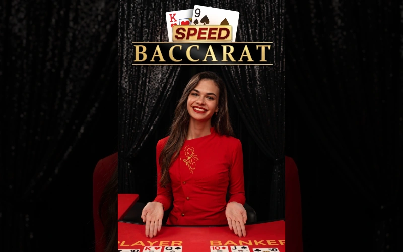 Setze auf schnelle Runden beim dynamischen Speed Baccarat auf Spinrollz.